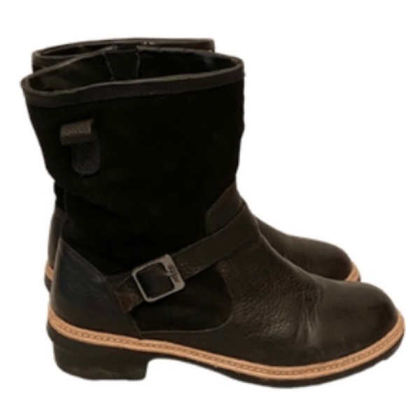 PAJAR CANADA Leather Ankle Boot, Bootie, Shearling - Picture 2 of 12